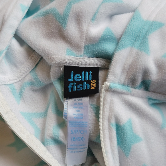 Kids Unicorn and Stars Hooded Costume Pajama Sz S 6x - Picture 2 of 3